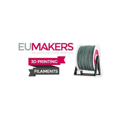 Filamento PLA trasparente EUMAKERS - 1,1 kg