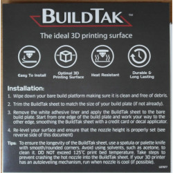 BuildTak - rivestimento piano stampa 3D