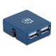 Micro USB Hub 2.0 4 porte