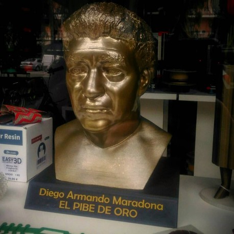 BUSTO Diego Armando Maradona el pibe de oro